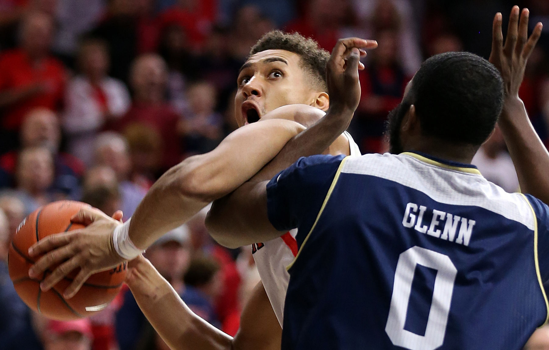 Arizona Wildcats 100, Georgia Southern Eagles 70